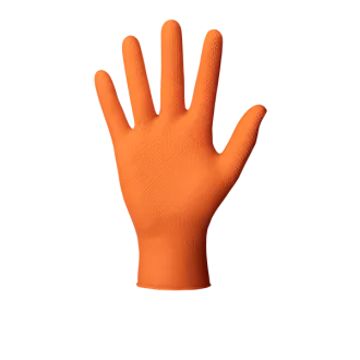 MERCATOR® GOGRIP - Nitril-Handschuhe, puderfrei, 50 Stück, orange, M MERCATOR® GOGRIP - Nitril-Handschuhe, puderfrei, 50 Stück, orange, M