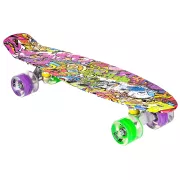 Pennyboard ENERO 56cm mit LED-Rädern, VINTAGE