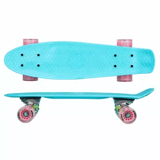 Pennyboard ENERO AZURE, 56 cm mit LED-Rädern