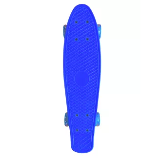 Pennyboard mit LED-Rädern, 56 cm DARK BLUE