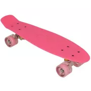 Pennyboard mit LED-Rädern, 56 cm PINK