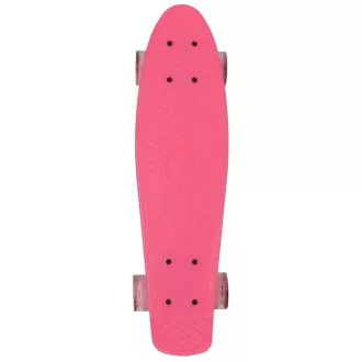 Pennyboard mit LED-Rädern, 56 cm PINK Pennyboard mit LED-Rädern, 56 cm PINK