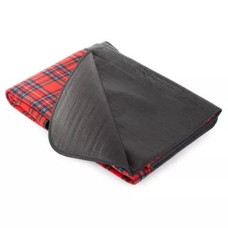 Picknickdecke mit wasserdichter Unterseite 150x200 cm, rot kariert