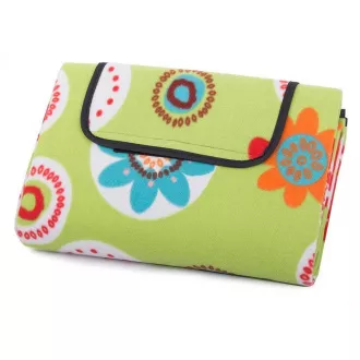 Picknickdecke mit wasserdichter Unterseite 150x200 cm, Blumen