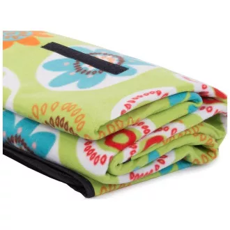 Picknickdecke mit wasserdichter Unterseite 150x200 cm, Blumen