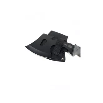 Axt Columbia einhändig, Gummistiel, schwarz, 27 cm