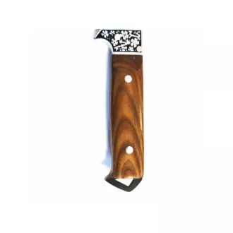 Jagdmesser mit verzierter Klinge, 26 cm