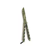 Klappbares Schmetterlingsmesser Kandar, CAMO 23cm