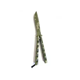 Klappbares Schmetterlingsmesser Kandar, CAMO 23cm