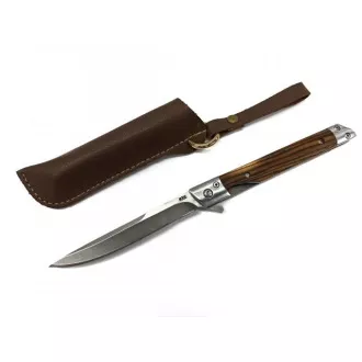 Klappbares Taschenmesser mit Scheide, 21 cm Klappbares Taschenmesser mit Scheide, 21 cm