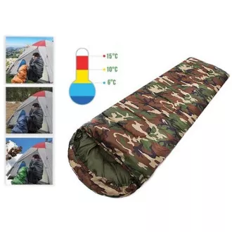 Wanderschlafsack, 210x75cm, Camouflage