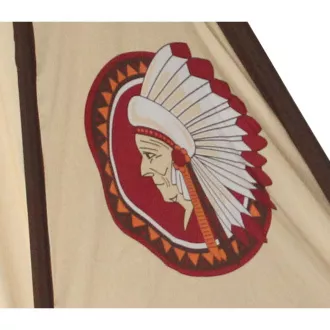 Kinderzelt Teepee INDIANS, Maße 106x106x150cm Kinderzelt Teepee INDIANS, Maße 106x106x150cm