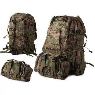Lynx Tarnrucksack, militärisches Tarnmuster - 48,5 l, Wüstentarn Lynx Tarnrucksack, militärisches Tarnmuster - 48,5 l, Wüstentarn