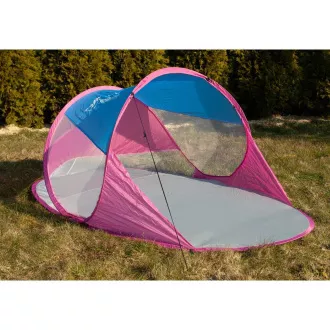 Strand-Faltzelt PARAWAN, rosa-blau Strand-Faltzelt PARAWAN, rosa-blau