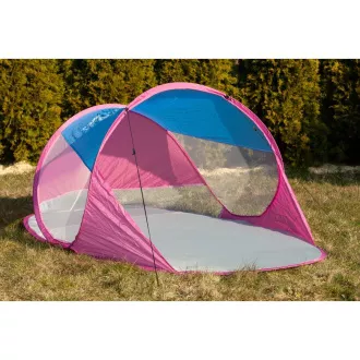 Strand-Faltzelt PARAWAN, rosa-blau Strand-Faltzelt PARAWAN, rosa-blau