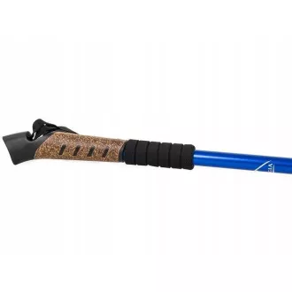 Nordic-Walking-Trekkingstöcke mit Korkgriff, 135 cm, 2 Stück, Schwarz Nordic-Walking-Trekkingstöcke mit Korkgriff, 135 cm, 2 Stück, Schwarz