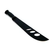 Machete aus rostfreiem Stahl, 44 cm, schwarz