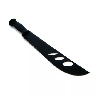 Machete aus rostfreiem Stahl, 44 cm, schwarz
