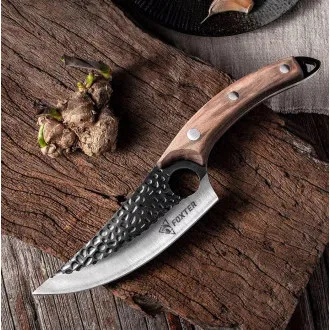 FOXTER Jagdmesser mit Holzgriff, 27 cm FOXTER Jagdmesser mit Holzgriff, 27 cm