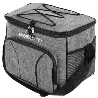 Thermotasche ENERO CAMP 29x28x22 cm, 18 l, grau