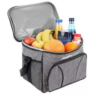 Thermotasche ENERO CAMP 29x28x22 cm, 18 l, grau