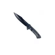 Kandar Tourist Jagdmesser, schwarz, 29 cm