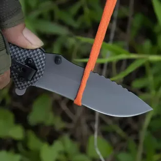 FOXTER Klappbares Rettungs-Jagdmesser, 21 cm