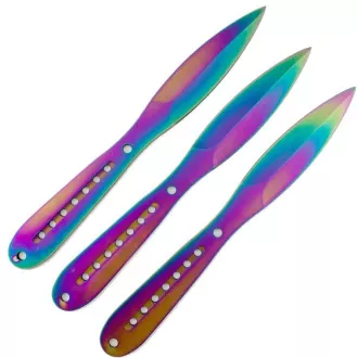 FOXTER Wurfmesserset, mit Scheide, 23 cm 3 Stück FOXTER Wurfmesserset, mit Scheide, 23 cm 3 Stück