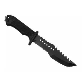 Militärisches Überlebensmesser mit Feuerstein, 31 cm Militärisches Überlebensmesser mit Feuerstein, 31 cm