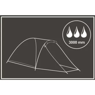 Touristikzelt ENERO CAMP 275x150x105 cm, für 2 Personen Touristikzelt ENERO CAMP 275x150x105 cm, für 2 Personen