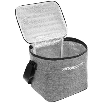 Thermotasche ENERO CAMP 22x18x22 cm, 9 l, grau