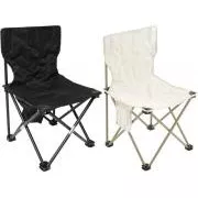 Kleiner klappbarer Campingstuhl 35x35x60 cm, Weiß