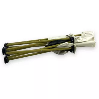 Kleiner klappbarer Campingstuhl 35x35x60 cm, Weiß Kleiner klappbarer Campingstuhl 35x35x60 cm, Weiß