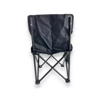 Kleiner klappbarer Campingstuhl 35x35x60 cm, Schwarz