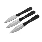 Wurfmesserset mit Scheide, 23 cm, 3 Stück