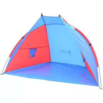 Strandzelt ROYOKAMP 200x100x105 cm, rot-blau Strandzelt ROYOKAMP 200x100x105 cm, rot-blau