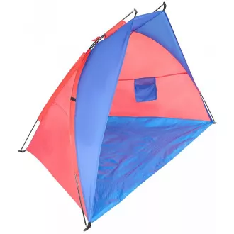 Strandzelt ROYOKAMP 200x100x105 cm, rot-blau Strandzelt ROYOKAMP 200x100x105 cm, rot-blau
