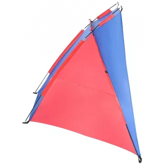 Strandzelt ROYOKAMP 200x100x105 cm, rot-blau Strandzelt ROYOKAMP 200x100x105 cm, rot-blau