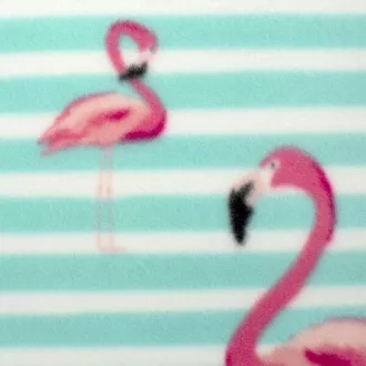 Picknick-Decke 200x200 cm MINT FLAMINGO