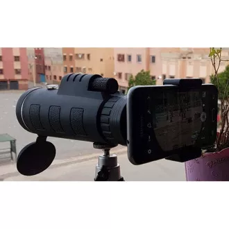 Monokulare 40x60 touristischen Fernglas mit Stativ für Telefon GENETIC-OPTIC