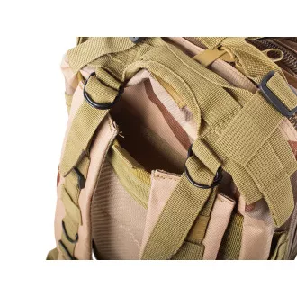 Militärischer Wanderrucksack 30 l, Schwarz