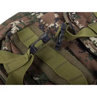 Militärischer Wanderrucksack 30 l, Schwarz