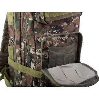 Militärischer Wanderrucksack 30 l, Schwarz