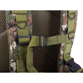 Militärischer Wanderrucksack 30 l, Schwarz