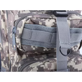Militärischer Wanderrucksack 30 l, Schwarz