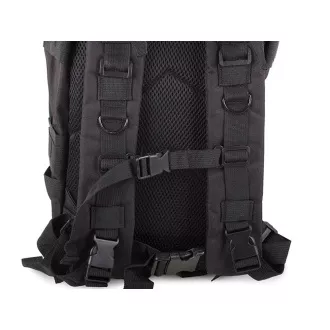 Militärischer Wanderrucksack 30 l, Schwarz
