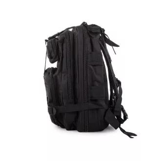 Militärischer Wanderrucksack 30 l, Schwarz