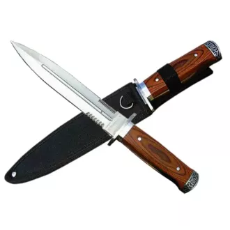 Militärisches Jagdmesser/Dolch mit Scheide 28 cm