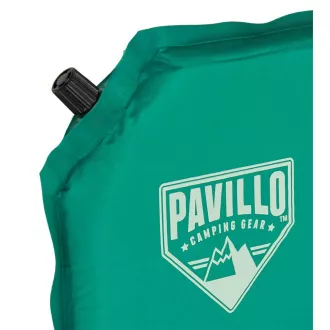Touristische selbstaufblasende Auto-Matratze 180x50x2,5 cm PAVILLO, grün Touristische selbstaufblasende Auto-Matratze 180x50x2,5 cm PAVILLO, grün