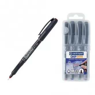 Marker Centropen 2634/4 S permanent 4 Farben 0,3 mm Marker Centropen 2634/4 S permanent 4 Farben 0,3 mm
